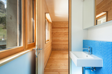 house modern design, interior, bathroom