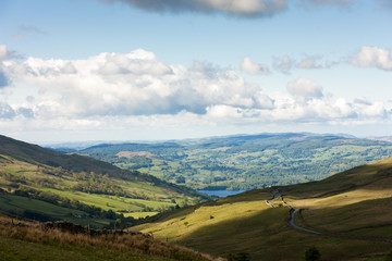 Obraz premium landscape of Lake District, Cumbria, England