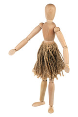 Toy in a skirt