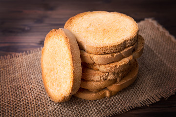 toasted bread and wheat