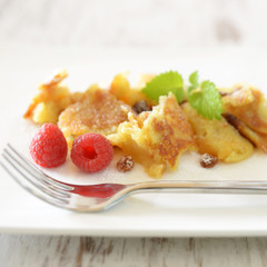 Frisch gebackener Kaiserschmarrn