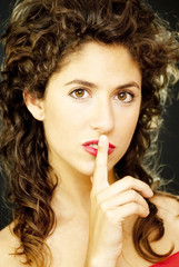 Naklejka premium Attractive woman