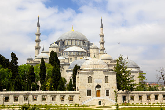 Suleymaniye mosque (Süleymaniye Camii), Istanbul, Turkey