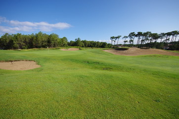 Fototapeta premium golf - moliets et maa