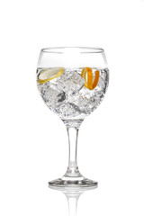 Gin tonic cocktail