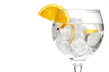 Gin tonic cocktail - obrazy, fototapety, plakaty