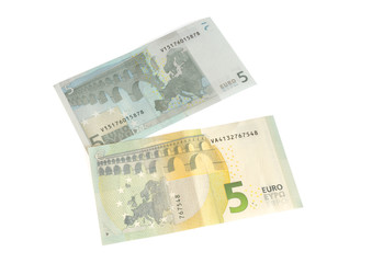 New five euro banknote