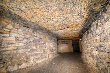 catacombs network, Odessa, Ukraine