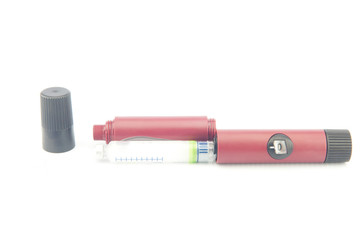Separated content of Insulin pen