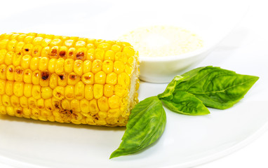 Печеная кукуруза
