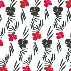 Seamless pattern fabric texture