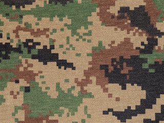 Royal thai marine  digital woodland camouflage fabric texture ba