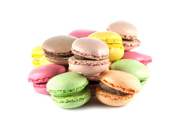 Colorful macaroons