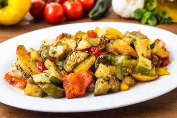 Grilled vegetables – gegrilltes Gemüse
