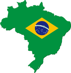 Brasilien, Staatsgrenze, Wappen