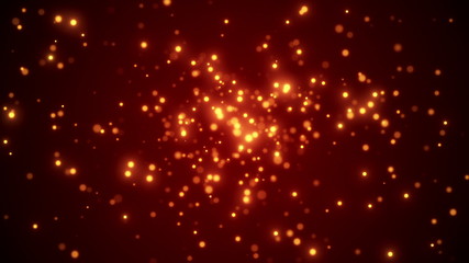 Christmas sparks background