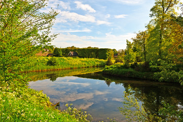 Canal in the Netherlands