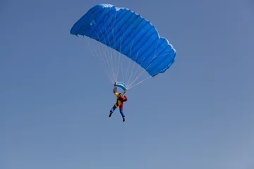 Gordijnen parachute jump © Barosanu