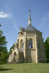 Naklejka premium Alte Neuendorfer Kiche - Neuendorfer Anger