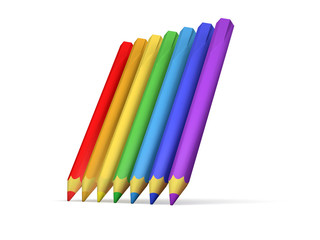 3D colour pencils