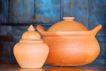 Clay Pot Display.