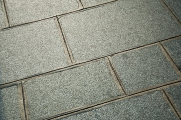 texture trottoir en granit
