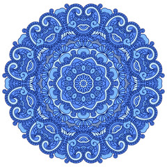 Vector Round Decorative Design Element