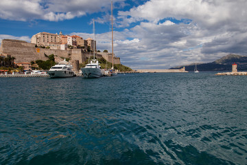 Calvi et son port-Corse