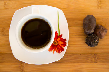 Coffee and chocolate