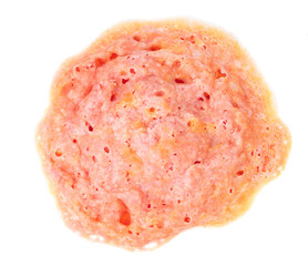 Disgusting looking blob of unknown origin, suppurating sore etc