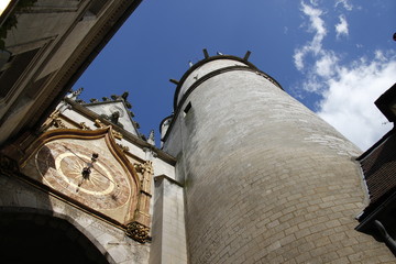 Tour de l'horloge à Auxerre, Bourgogne