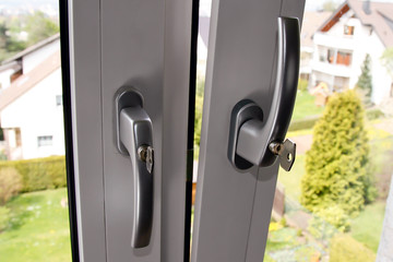 Fenstergriff abschließbar, Griff, Sicherheit 