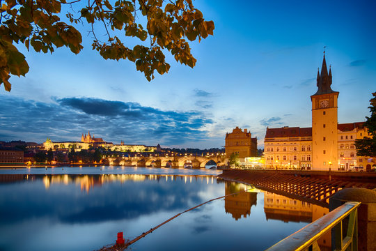 Moldau in Prag, Karlsbr&uuml;cke