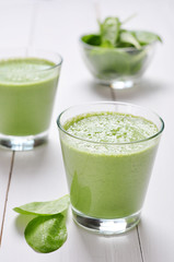 Spinach smoothies