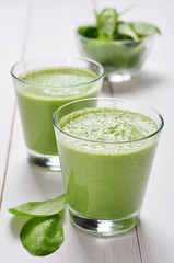 Spinach smoothies