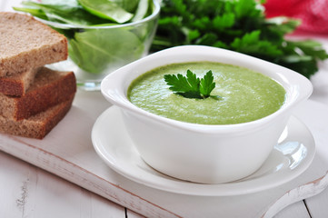 spinach soup