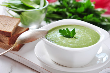 spinach soup