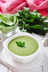 spinach soup