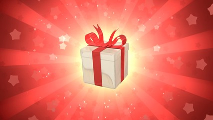 Game winner prize animation.	