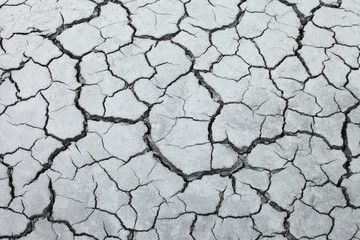 Global warming - parched earth