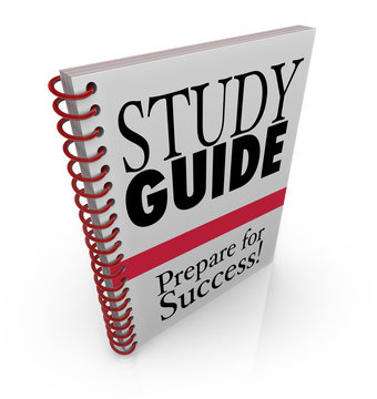 Study Guide Book Cover Preparing For Exam