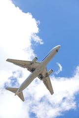 Obraz premium airplane taking off