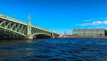 View of St. Petersburg. Trinity Bridge