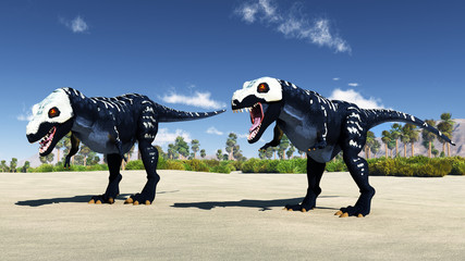 Predatory dinosaur © Sergey Drozdov