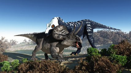 Predatory dinosaur © Sergey Drozdov