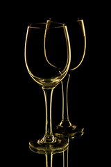 wine glass.