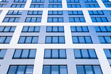 modernes Bürogebäude in Berlin - Fassade