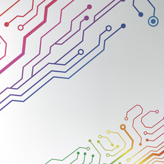 circuit board background. eps10 vector illustration