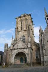 Fototapeta na wymiar St Ronan kościół i kaplica Pénity Locronan