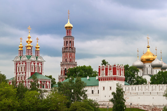 view on the Novodevichy Convent